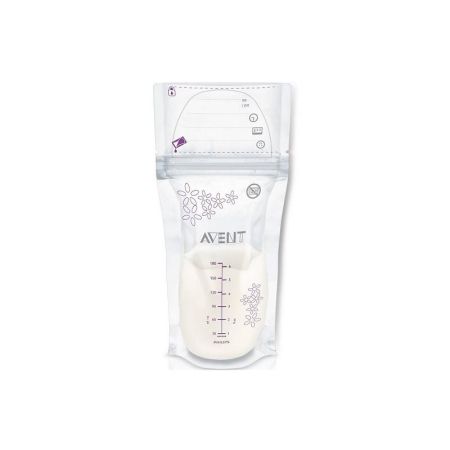  Avent Sachets De Conservation Du Lait 180ml 25 Sachets