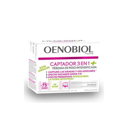 Oenobiol Grease Collector 3 In 1 Plus 60 Comp