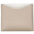 La Bouche Rouge Beige Leather Compact Case
