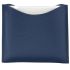 La Bouche Rouge Navy Blue Leather Compact Case