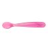 Chicco Duplo Soft Pink Silicone Spoon 6M+ 2 Unités