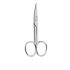 Chrome Plated Curved Manicure Scissors - 1 U