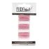 Eurostil Cabello Coleteros Mini-Rosa Blanco Pack 9Un