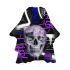 Eurostil Purple Skull Capa Con Cuello De Neopreno 1Un