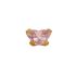 Inverness 896-10 Boucles D'Oreilles Papillon Rose