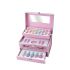 Martinelia Little Unicorn Collection Unicorn Big Case With Unicorn Face And Pink Glitter Children'S Makeup Case