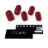 Gel Nail Film Pluie De Minuit Premium Luxe Solide #Rouge - 20 U