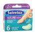 Salvelox Emplâtres Hydrocolloïdes Moyens 6 Unités 40×61 Mm