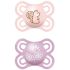 Mam Perfect Pacifier Reduces Risk Of Misaligned Teeth Silicone 2–6 Months 2 Units